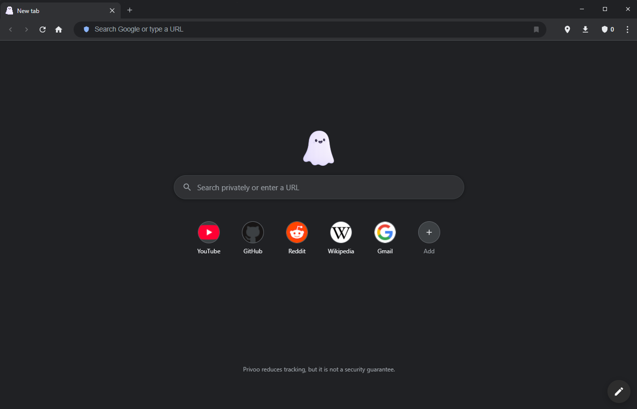 Privoo browser screenshot